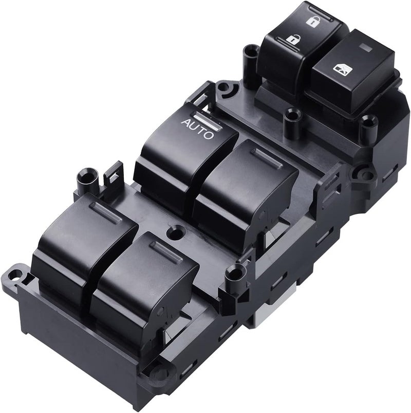 SOAESCN 35750-TA0-A01 Master Power Window Switch Driver Side for Hond Accord 2008-2009-2010-2011-2012 LX Sedan Door Lock Switch Control 1-Auto, OE# 35750TA0A01, 35750TA0A02, DWS1324, 1S14097 - Black - Image 4